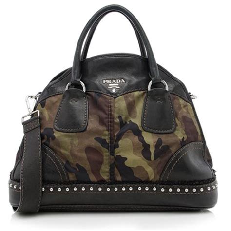 prada bowler bag camouflage|prada bowling bag history.